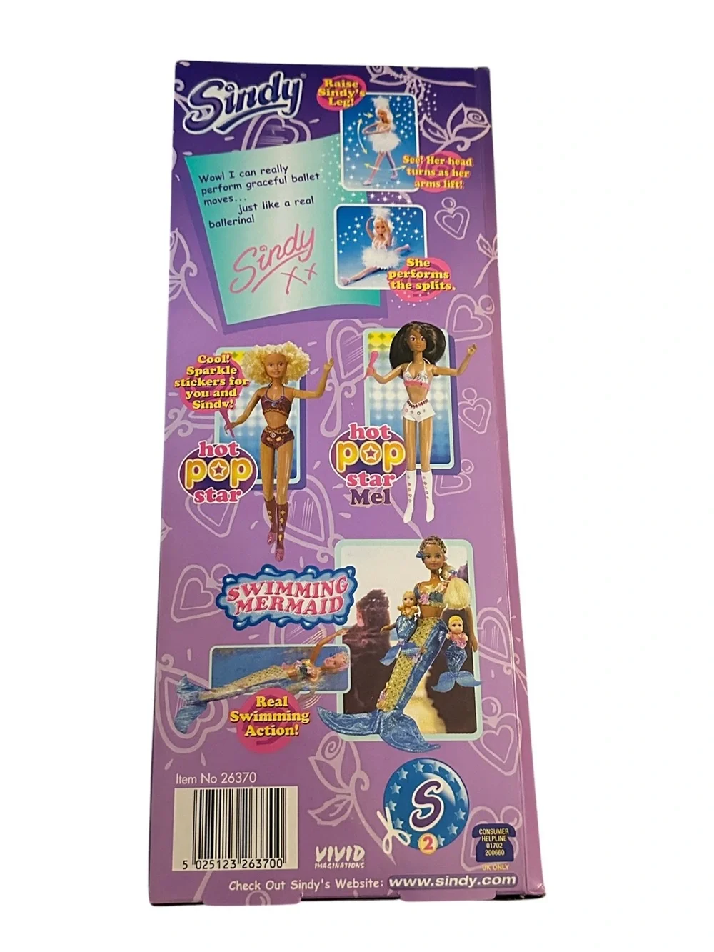 Vintage Sindy Doll Magic Moves Ballerina Boxed Barbie Style Blonde Fashion